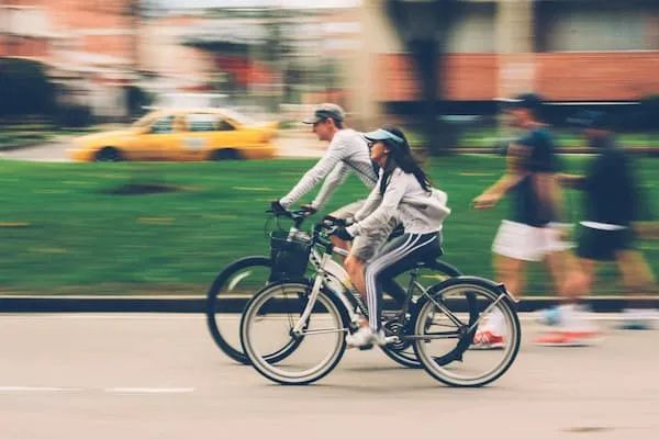 Cyclist in Oslo traffic safety study