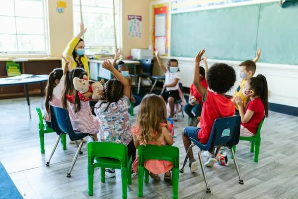 Children in daycare center study